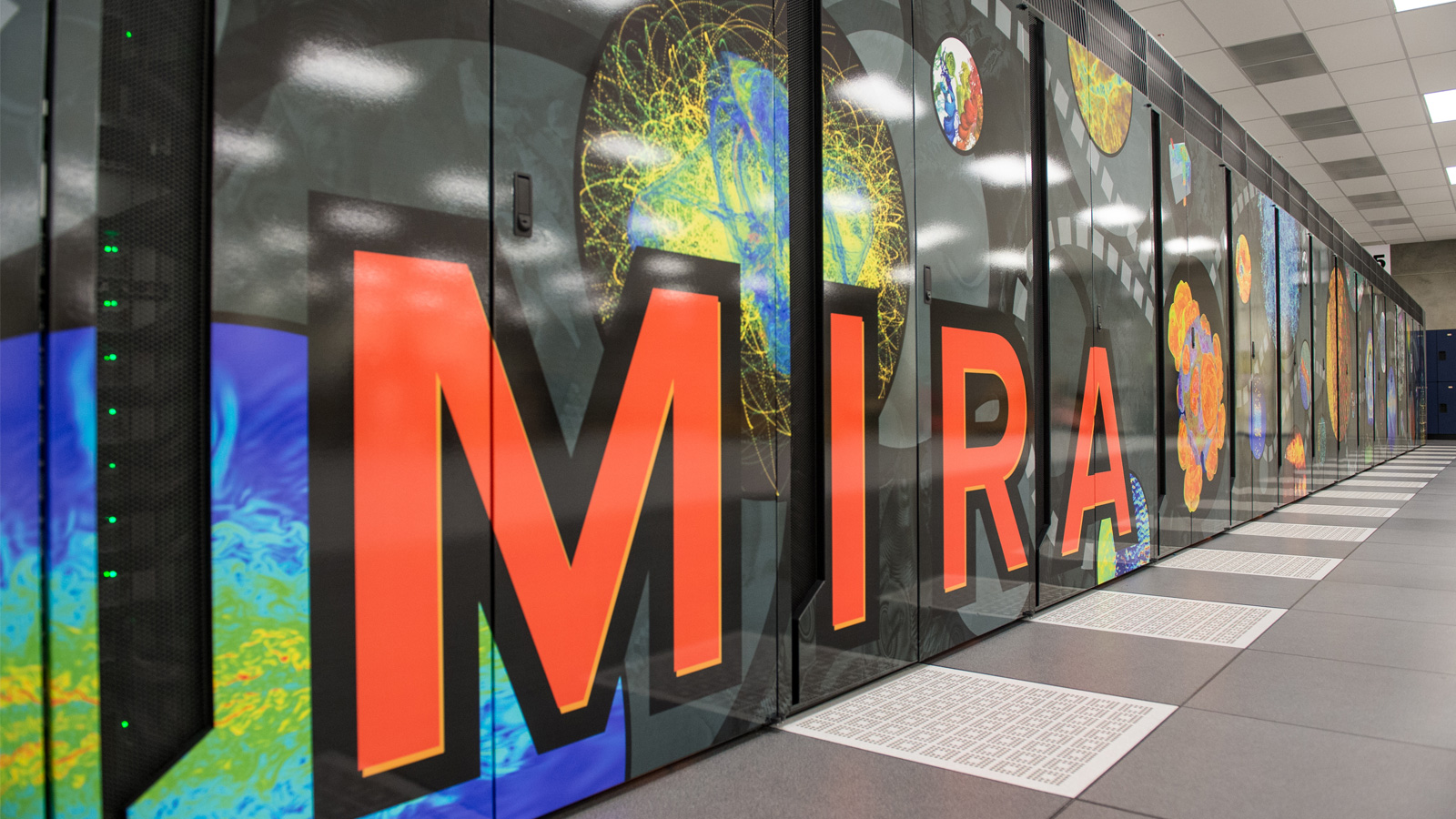 Argonne's Mira supercomputer