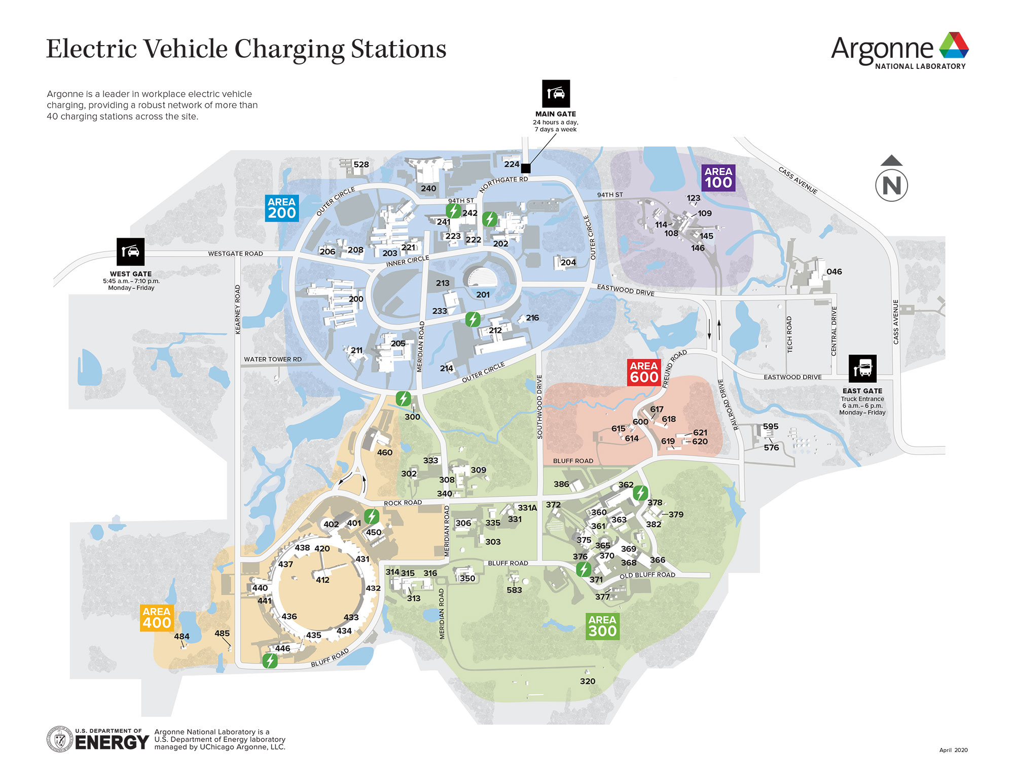 Electric Vehicle Charging Stations Map
