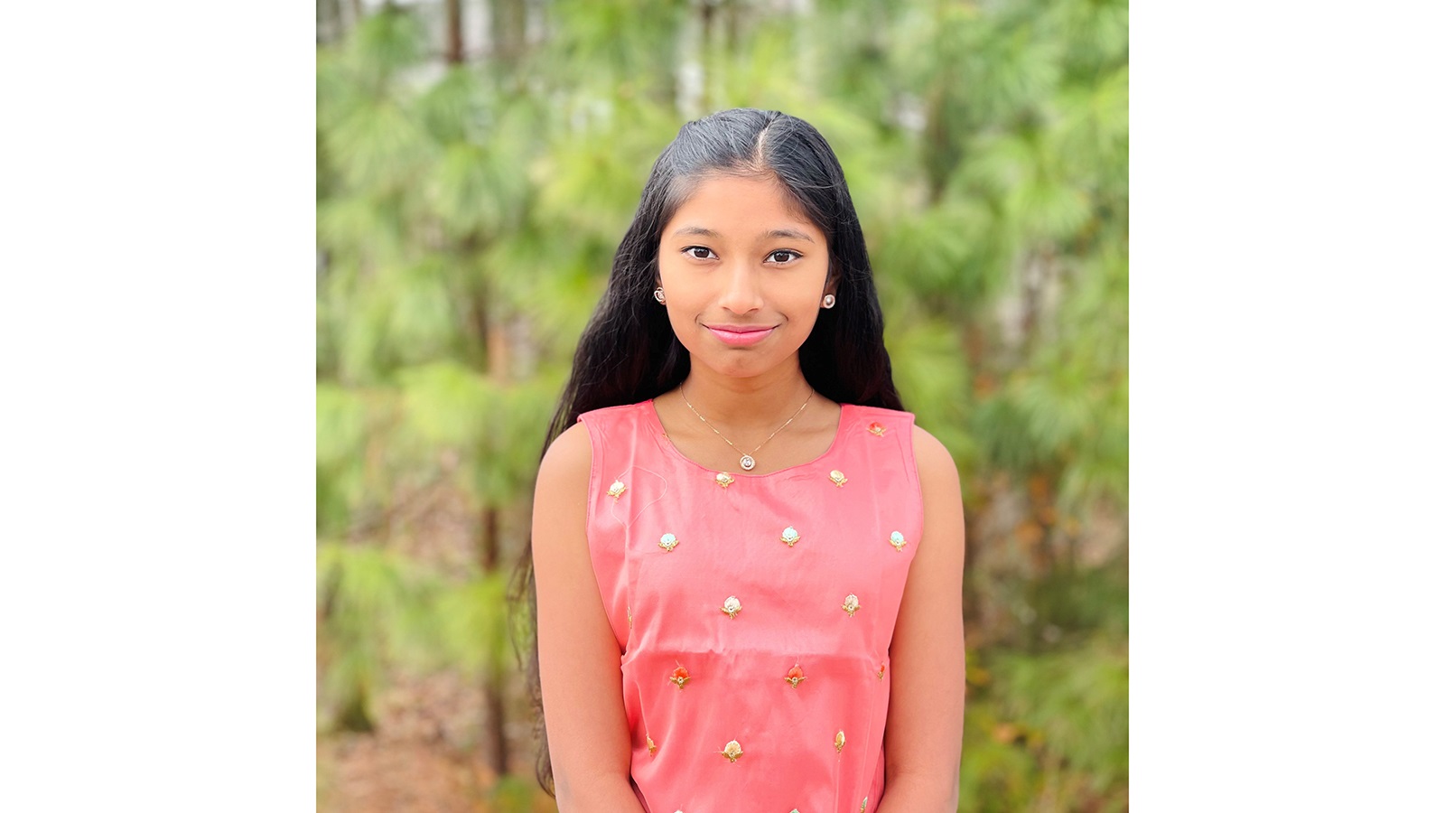 Vibhasri Yama, currently in 9th grade at Dundee-Crown High School, has greatly appreciated her time on the council, and she looks forward to the upcoming Everyday STEM Summit that she is helping to organize. (Image by Vibhasri Yama.)