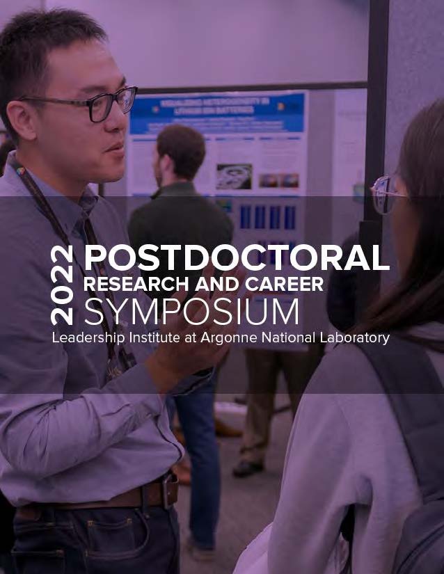 Cover of 2022 Postdoctoral Research and Career Symposium Program