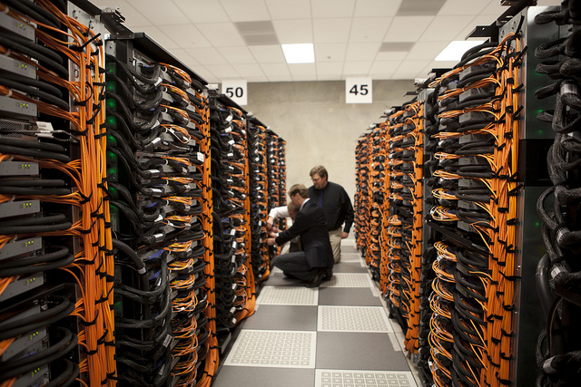 Argonne's new supercomputer, a Blue Gene/Q called Mira