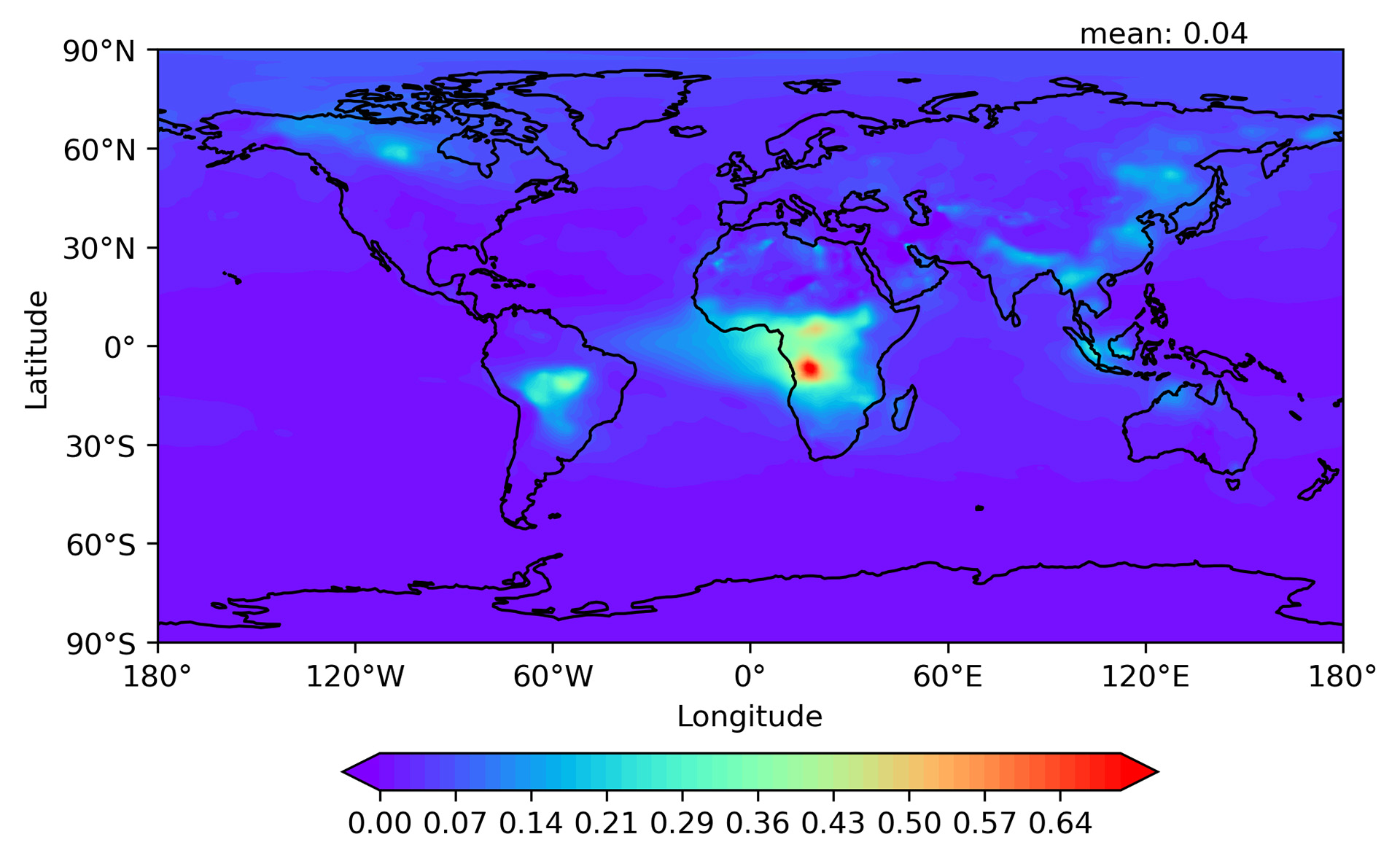 Global climate modeling of light absorption due to ‘brownish’ carbonaceous aerosol particles