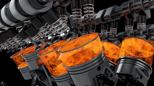 Argonne researchers will use machine learning algorithms and artificial intelligence to improve simulations internal combustion engines. Sibendu Som and his team are collaborating with Convergent Science and Parallel Works as part of this research, which is funded, in part, by the U.S. Department of Energy. (Image by Shutterstock / yucelyilmaz.)