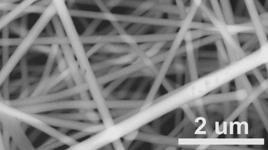 Electrospun fibers have a high surface-area-to-volume ratio, which favors surface reaction applications like catalysts, and superior mechanical properties compared with their bulk counter parts, making them less subject to mechanical failure.