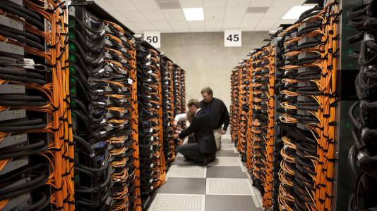 Argonne's new supercomputer, a Blue Gene/Q called Mira