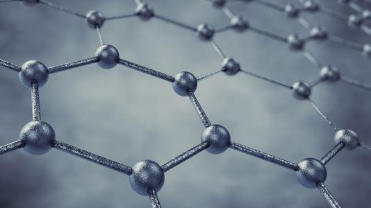 Graphene's hexagonal structure makes it an excellent lubricant.